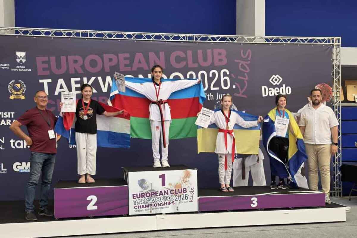 <p>Taekvondoçularımız AÇ-dən 6 medalla və Kubokla qayıdıblar</p>