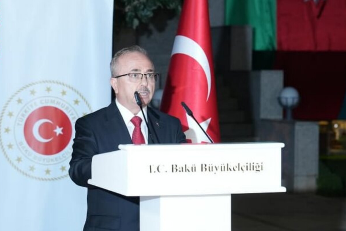 <p>Türkiyə səfirliyində Zəfər bayramı qeyd edildi</p> 
