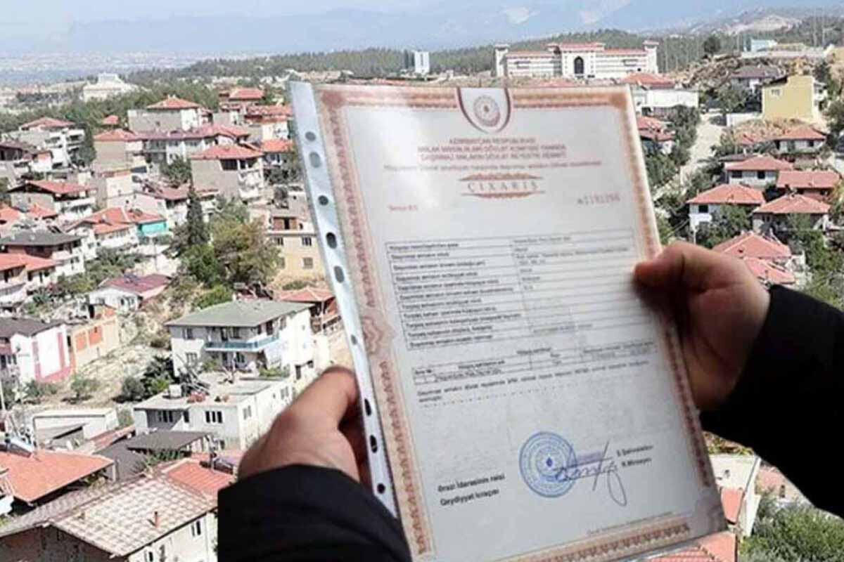 <p>Bu ərazilərdə tikilən evlərə&nbsp;sənəd VERİLMƏYƏCƏK - RƏSMİ</p>