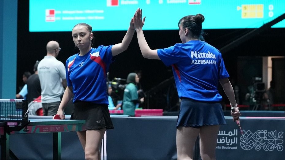 <p>Qadın stolüstü tennis millimiz İslamiadada üçüncü yeri tutub</p>