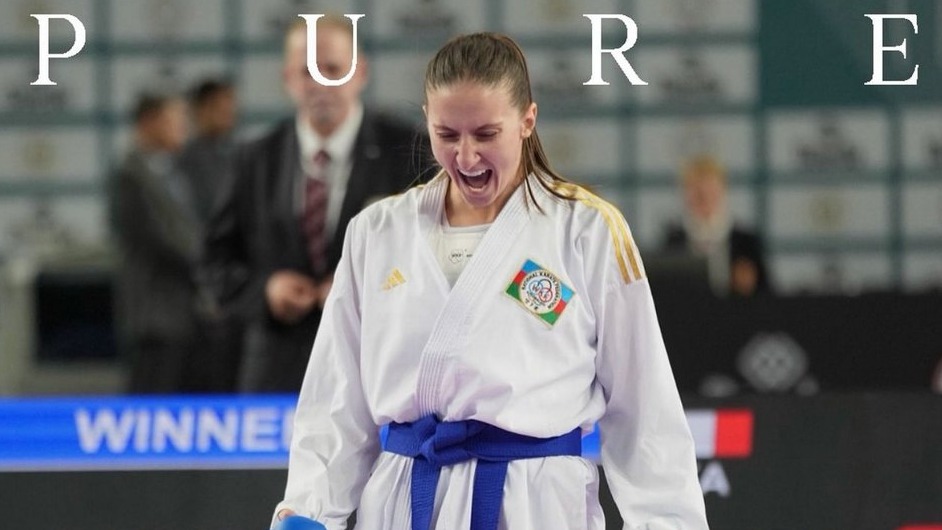 <p>Karateçimiz İrina Zaretska mundialı bürünc medalla başa vurub</p>