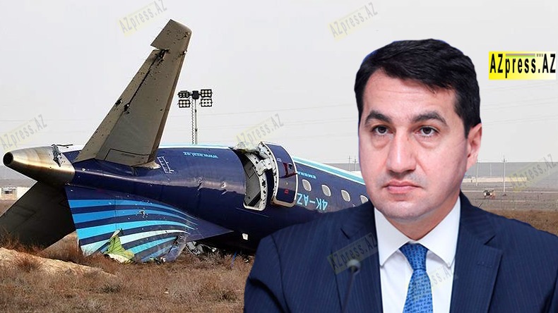 Prezidentin köməkçisi: Vurulan AZAL təyyarəsi ilə bağlı Bakı Moskvadan cavablar alıb}