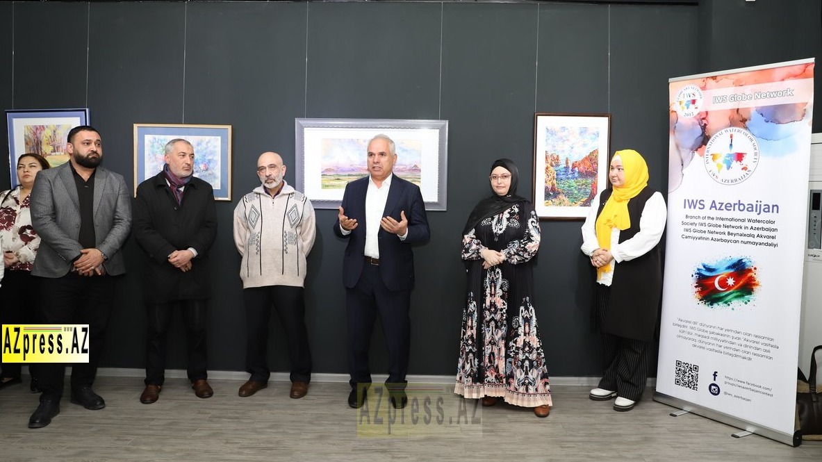 <p>"Su və Rəng Ahəngi - 2025" Azərbaycan&nbsp;akvarelinin 5-ci yubiley sərgisi uğurla baş tutdu+FOTO=25</p>