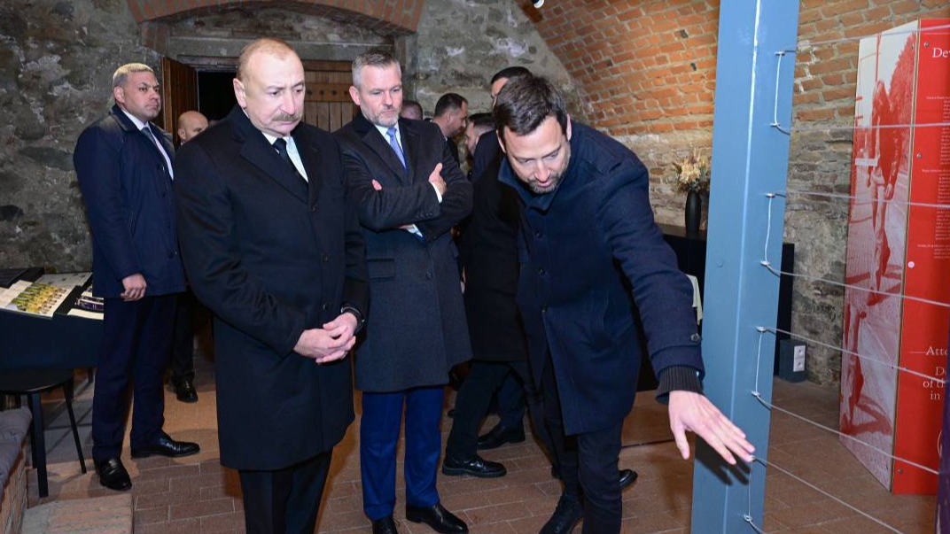 <p>Azərbaycan və Slovakiya prezidentləri Bratislavada Devin qəsrində olublar +FOTO=11</p> 