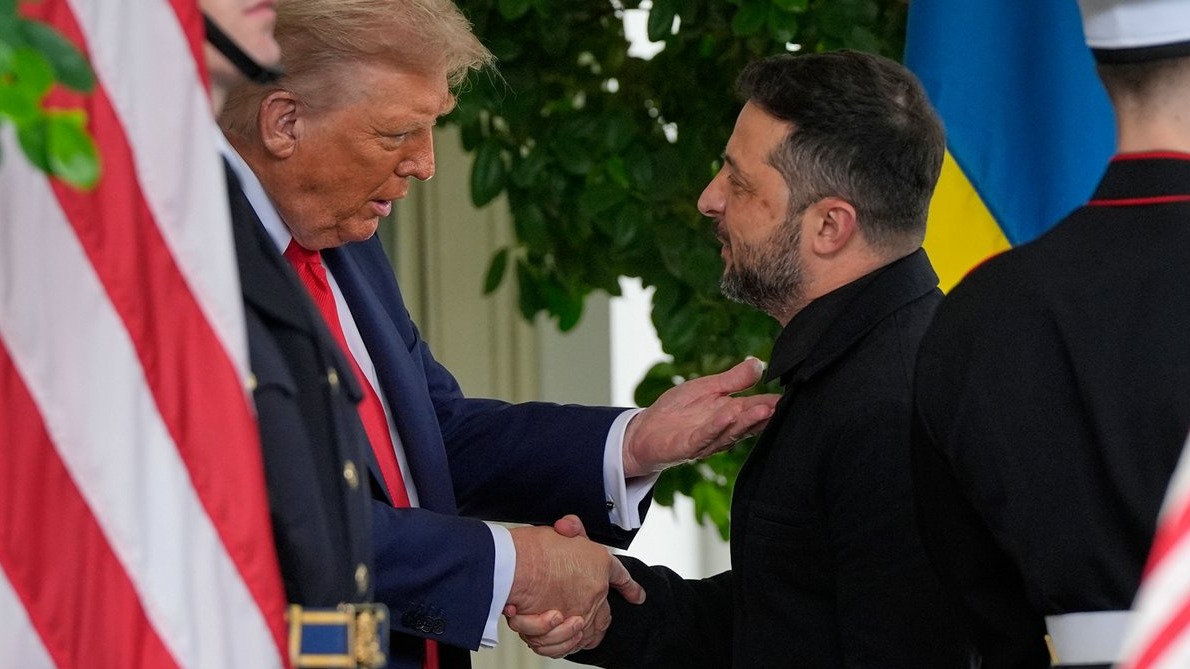 <p>Zelenski Rusiya və ABŞ ilə üçtərəfli danışıqların&nbsp;başladığını elan etdi</p> 