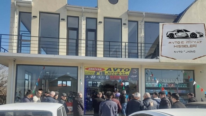 <p><em><strong><font dir="auto" style="vertical-align:inherit"><font dir="auto" style="vertical-align:inherit">Masallıda “Ərkivan” avtomobil ehtiyat hissələri mağazası açıldı</font></font></strong></em></p>