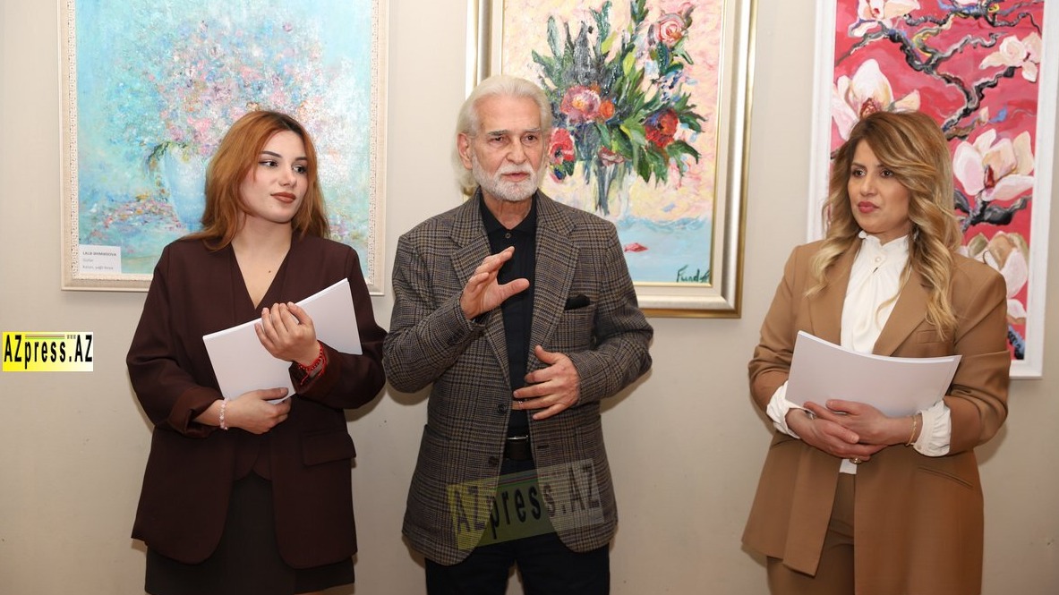 <p>Müasir İncəsənət Mərkəzi Qalereyasında “Palitramda Açan Güllər” rəsm sərgisi baş tutdu +FOTO=21</p>