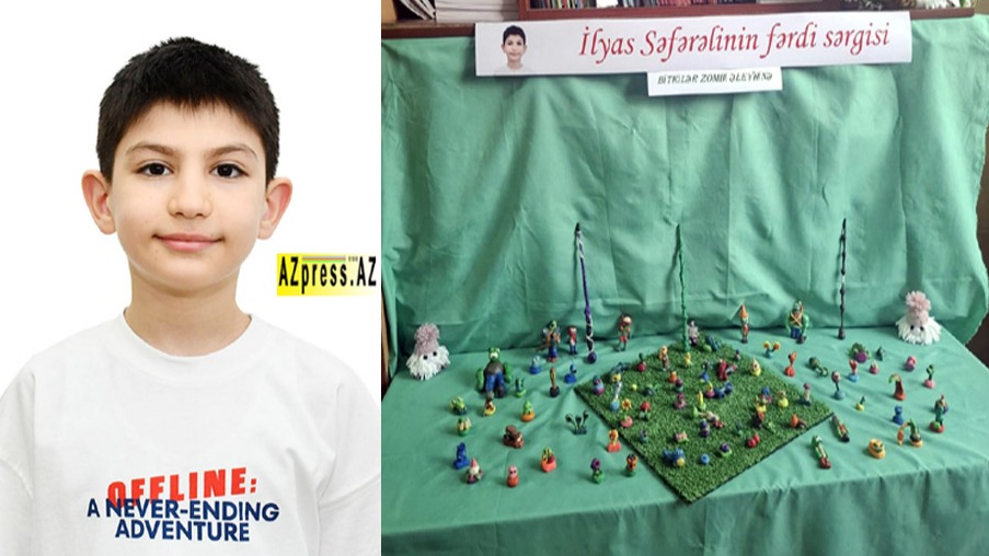 “Bitkilər Zombilərə qarşı” adlı əl işləri sərgisi açıldı