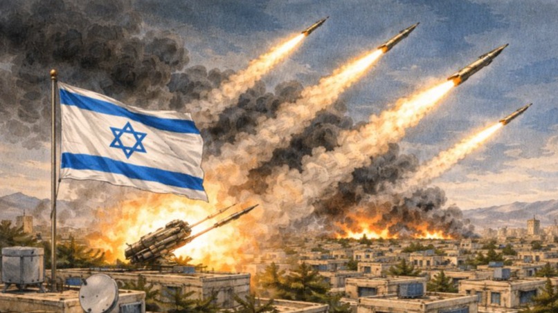 <p>İsrail Tehrana yeni hücum dalğasının başladığını elan etdi</p>