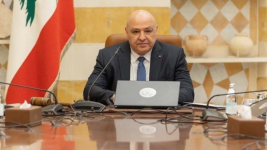 <p>Livan prezidenti İsrail ilə danışıqlara hazır olduğunu bildirib</p> 