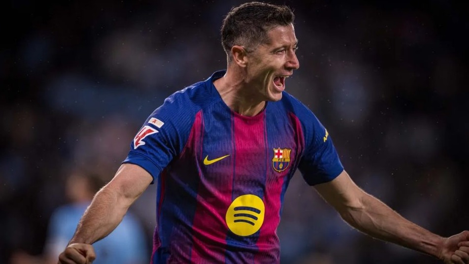 <p>Levandovski "Nyukasl"a qarşı iki qol&nbsp;vuraraq Messini keçdi</p>