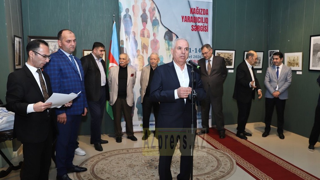 <p>&ldquo;TƏSVİRİ SƏNƏT KAĞIZDA&rdquo; adlı&nbsp;yaradıcılıq sərgisi açıldı</p>