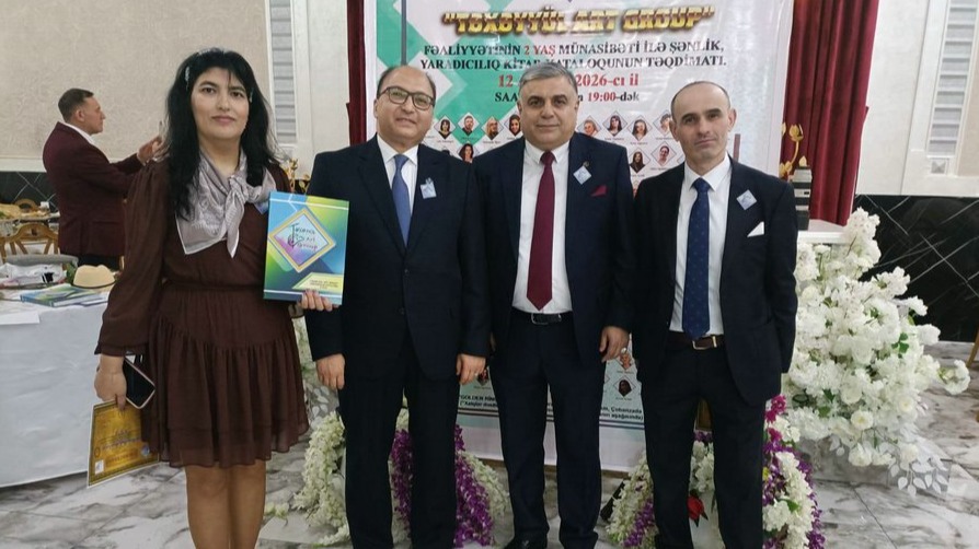 <p>Misirin Səfirliyinin Mədəniyyət attaşesi “Təxəyyül Art Group” un yaranmasının 2-ci ildönümündə</p>