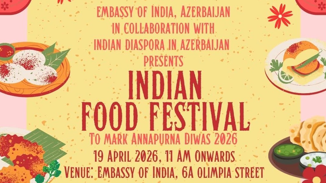 <p>Hindistan Səfirliyində Böyük Hindistan Yemək Festivalı keçiriləcək</p>
