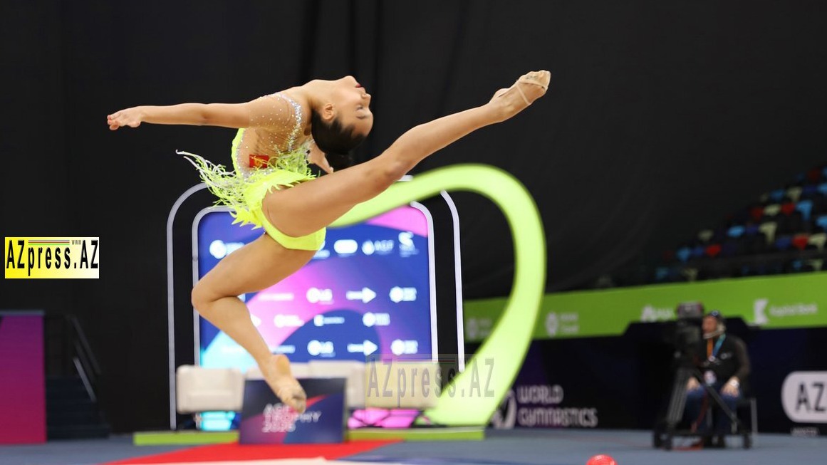 <p>Bədii gimnastika üzrə Dünya kubokuna yekun vuruldu</p>