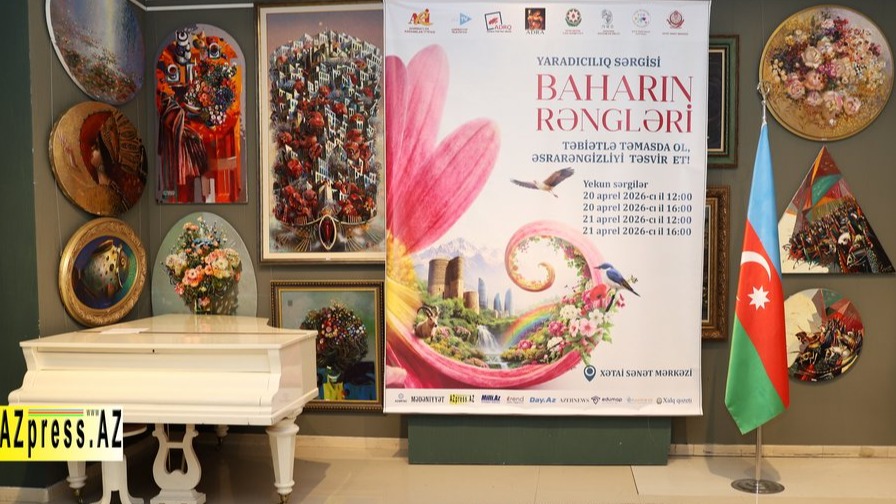 <p>&ldquo;Baharın rəngləri&rdquo;adlı yaradıcılıq sərgiləri baş tutdu</p>