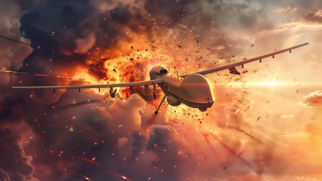 <p>Küveytə İraq ərazisindən dronlarla hücum edilib</p>