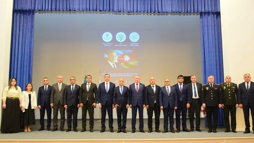 <p><strong>Masallıda Ulu Öndərə həsr olunmuş konfrans keçirilib</strong></p> 