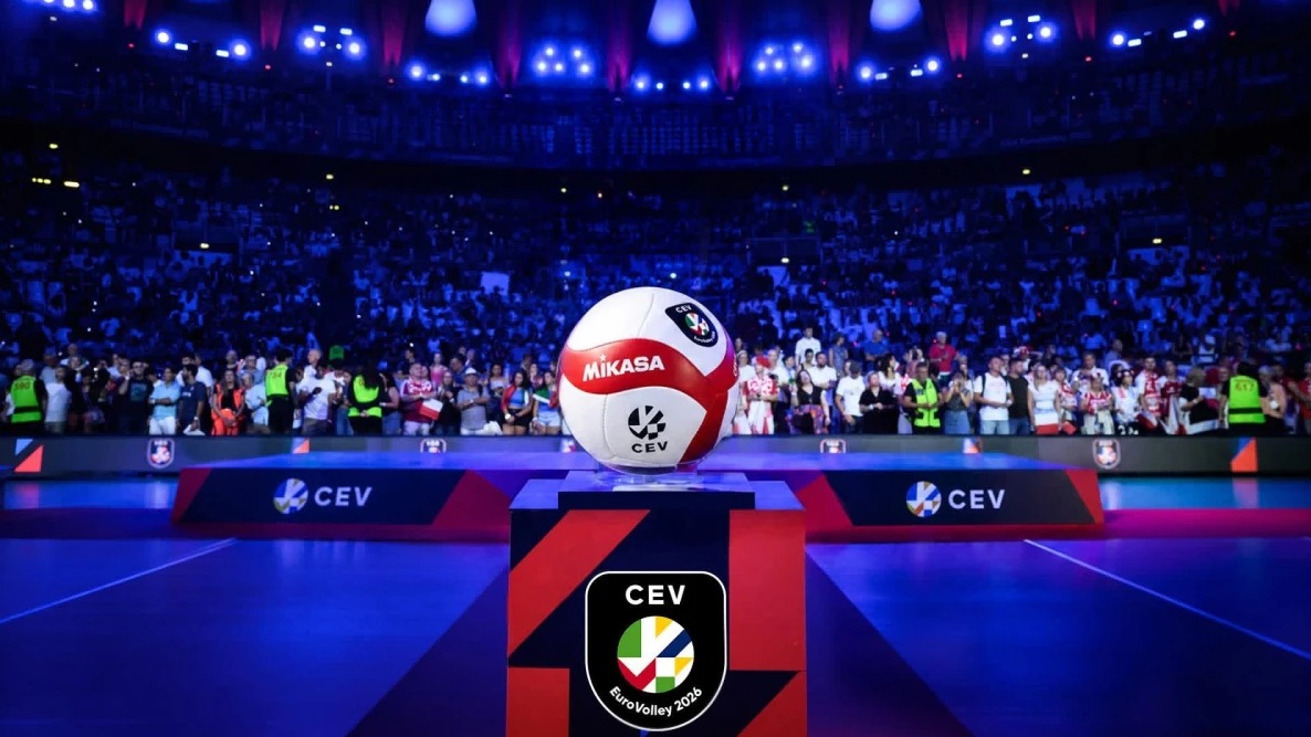 <p>EuroVolley-2026-nın rəsmi topları təqdim edilib&nbsp;</p>