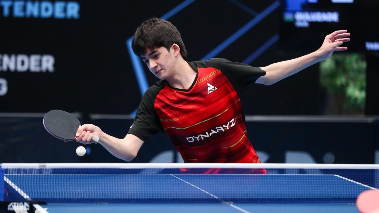 <p>Gənc tennisçimiz Onur Quluzadə Çin toplanışında</p>