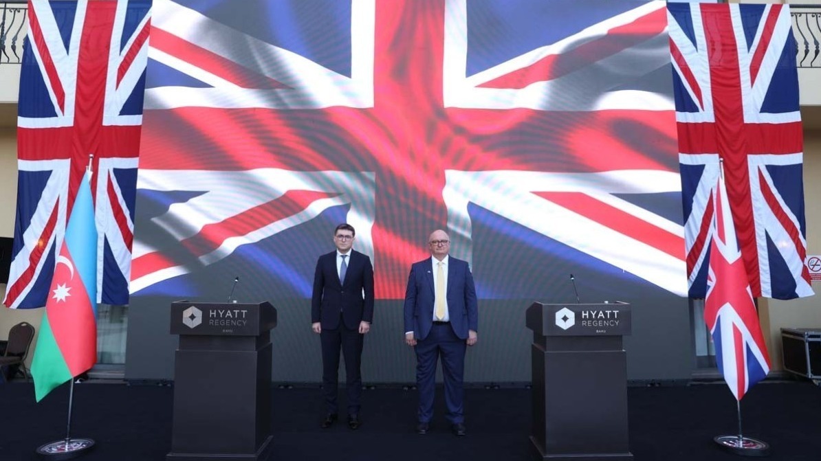<p>Britaniya səfiri: "Bakı ilə müdafiə münasibətləri&nbsp;indiyə qədər ən güclü mərhələdədir"</p> 