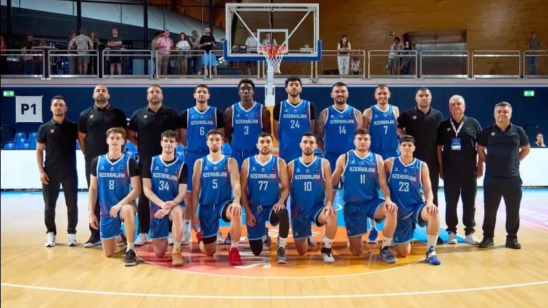 <p>Kişi basketbol millimiz səfərdə Lüksemburqu məğlub edib </p>