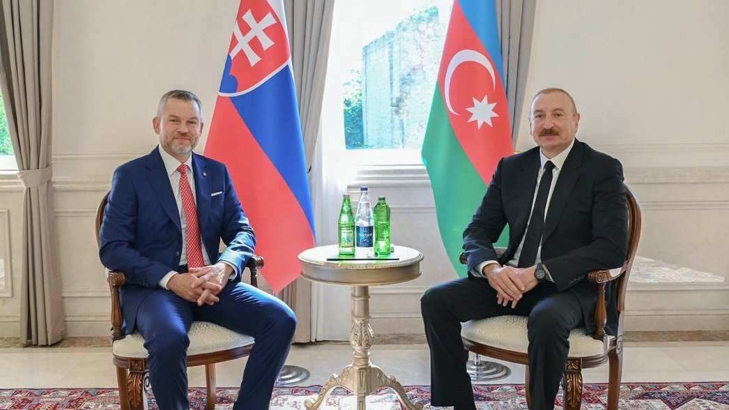 <p>Şuşada Prezident İlham Əliyevin Slovakiya</p> 