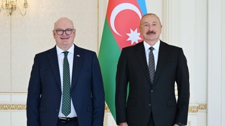 <p>İlham Əliyev Böyük Britaniyanın Azərbaycandakı&nbsp;yeni səfirini qəbul edib</p> 