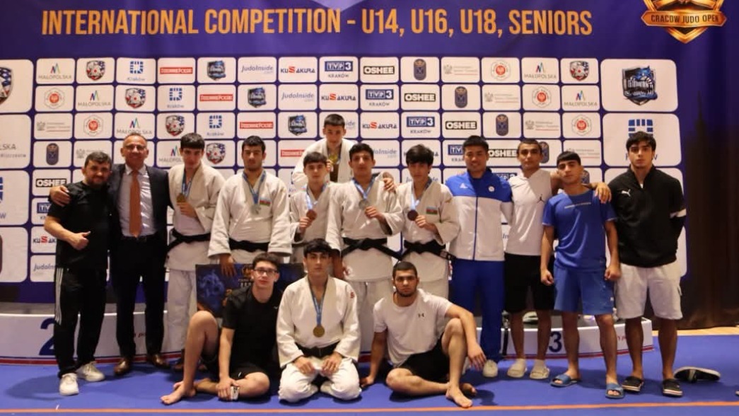 <p>U-18 cüdo yığmamız Polşada 7 medal qazanıb</p>