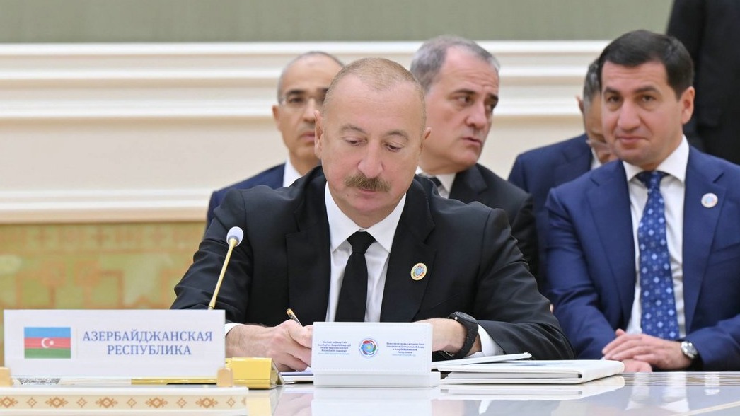 <p>Türkmənbaşı şəhərində sənədlərin imzalanması mərasimi</p> 